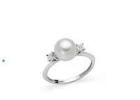 Anello Miluna Donna in Oro Perla PLI1663